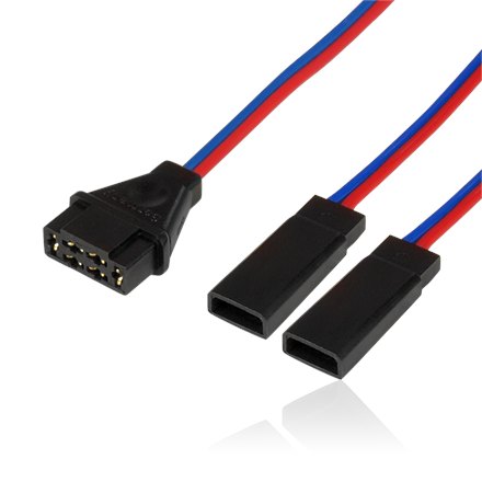 Adapter lead MPX/2xJR 0.5mm²