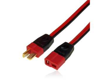 Deans-PIK Extension wire 1.0mm², length 20 cm