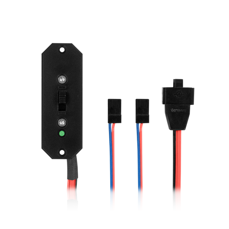 PowerSchalter MPX/JR connectors